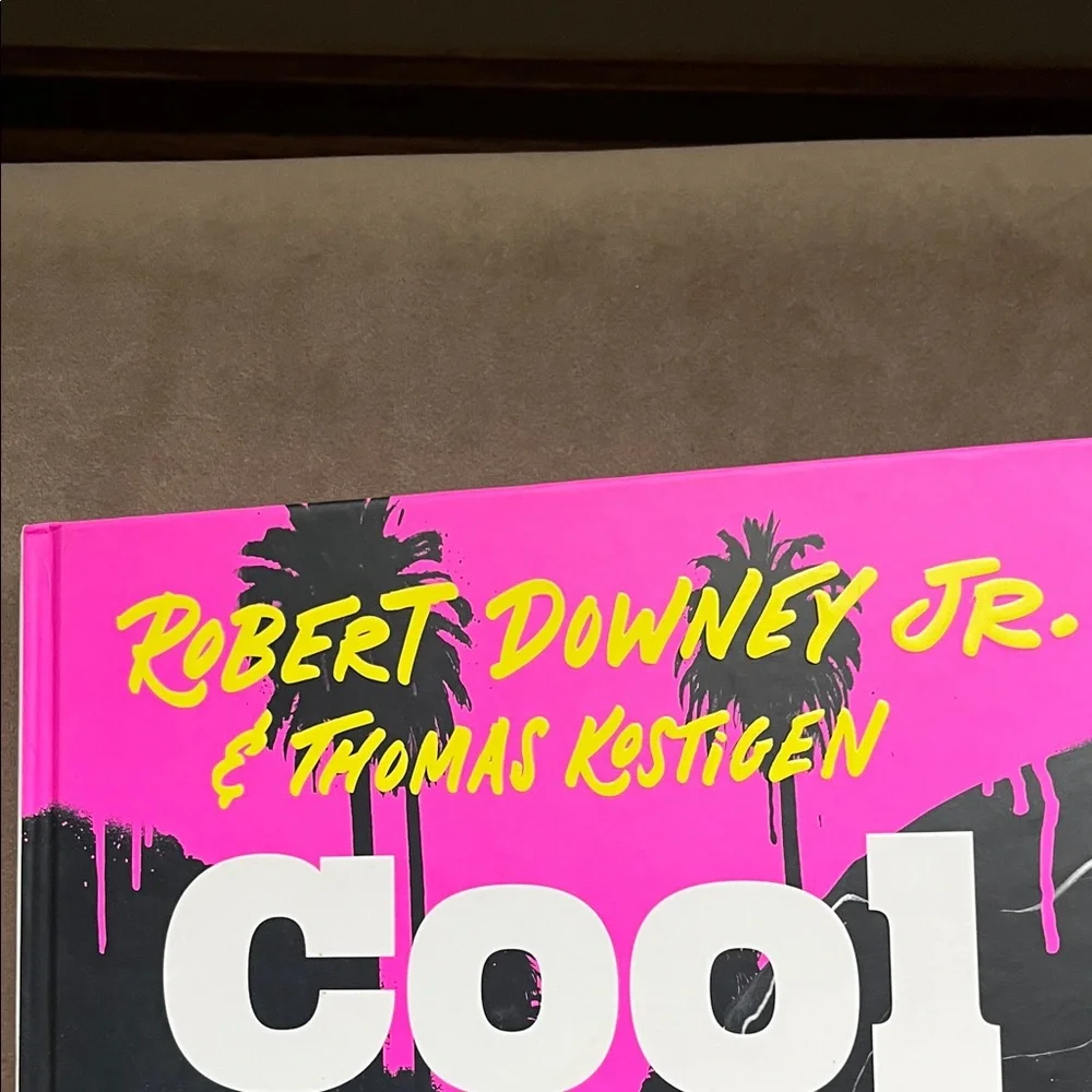 Robert Downey Jr vibrant book